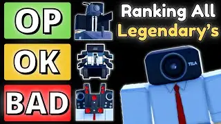 Ranking EVERY Legendary Unit in [💥EP 58] Toilet Tower Defense (ROBLOX)