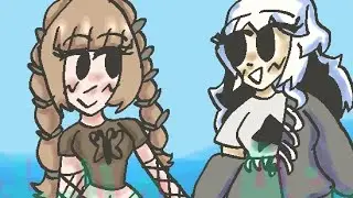 Ocs (Emma and Sabrina) speedpaint