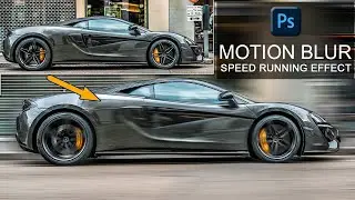 How to Add Stunning Perspective Motion Blur in Photoshop - Tutorial | NGS Art