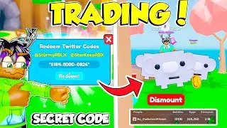 This *SECRET CODES* Give Free HUGE SECRET PETS in Bubble Gum Clicker TRADING is out | Hatched Secret