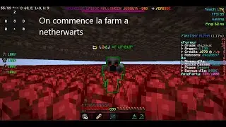 Construction de la farm a netherwarts + open de clé