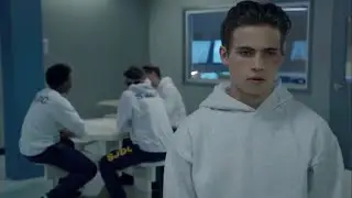 Robby jail / arcade fight scene  Cobra Kai