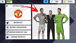 Kit do Manchester United para Dream League Soccer 2021