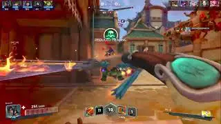 Zhin cluch while people talk about finances - Paladins