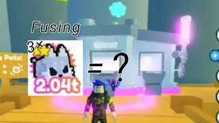Fusing Three Normal Pixel Wolf/Pet Simulator X/Roblox