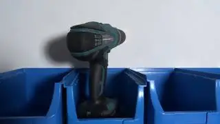 Installing wall mounted storage bins