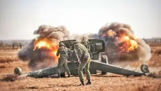 Стрельба из гаубицы Д-30