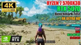 Ark Survival Ascended RTX 5070 4K BENCHMARK TEST 