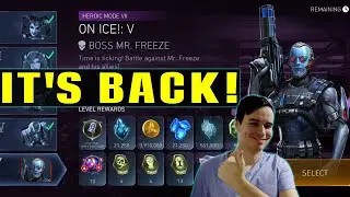 The On Ice Solo Raids Are Back! Injustice 2 Mobile