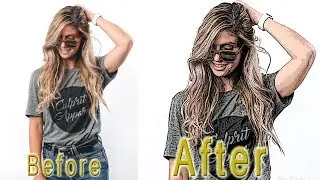 how to make cartoon effect in photoshop