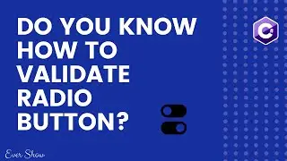 How to validate Radio Button in C#
