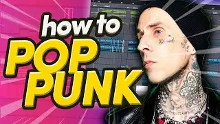 how producers like Travis Barker make pop punk type beats