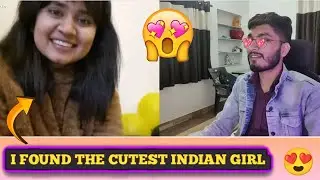 I FOUND THE CUTEST INDIAN GIRL ON OME TV 🥰😍😍 || #omegle #ometv #omeglefunny