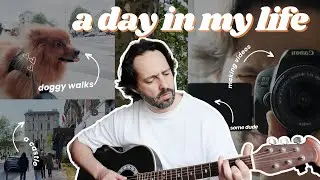 VLOG | A day in the life working on my YouTube channel and my music