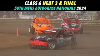 2024 Mens National Autograss Championships, Class 6 Heat 3 (ALL RACES) Yorkshire Dales