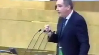 Рогозин пародирует Саакашвили