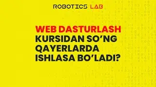 Web dasturlash kursida nimalar o'rganiladi? || Nizom Muhammadov