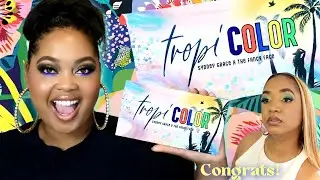 TropiCOLOR Palette | Sydney Grace x The Fancy Face Collab Palette