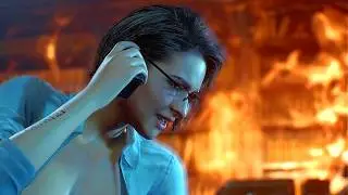 Jill Valentine Secretary Dress Gameplay