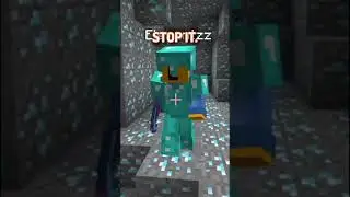 PoV: The rich player yells at you for throwing away stone on the minecraft SMP #shorts
