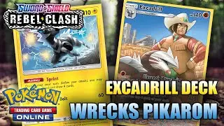 EXCADRILL DECK IS AN INSANE ANTI-META DECK! - DAY 2 QUALIFIER (Pokemon TCG)