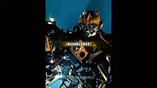 Bumblebee (2007) VS Jazz (2007)  #transformers #edit