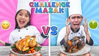 LEIKA VS TOMPEL COOKING BATTLE 😱🔥WHO WILL WIN 🤔 FUNNY KIDS CHALLENGE