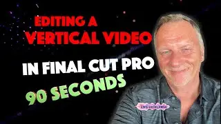 Make a vertical video easy in Final Cut Pro 