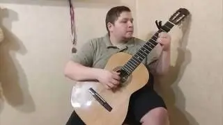 stronghold - castle jam on guitar + [табы/tabs]