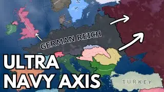 Ultra Navy Tech Axis | HOI4 Timelapse