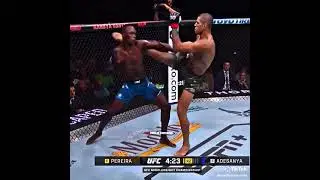 Israel Adesanya and Alex Pereira UFC Fight☠☠🥶