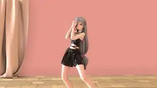 【MMD】 Luo Tianyi - Good night kiss [cloth simulation]