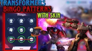 Transformers BINGO PATTERNS 2023|| All patterns phase-1 To  phase-2