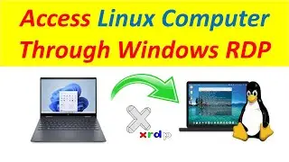 How to Access the Linux Computer from Windows with xrdp 