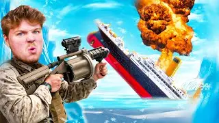 SINKING THE TITANIC! | Brick Rigs #18