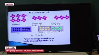 B2780   Matematika   Odredjivanje polovine i četvrtine   Bisera Bajrami