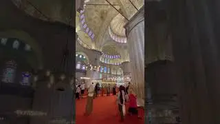 Prayer at the Blue Mosque #travel #islamicvideo