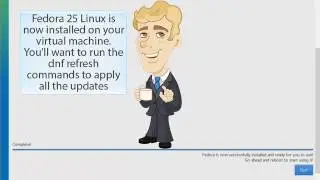 Installing Linux Fedora 25 on a Hyper-V Virtual Machine