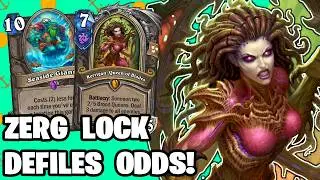 Handlock RETURNS as Zerg Warlock!?! Starcraft Hearthstone Warlock Deck