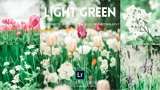 Light Green Preset - Flower Presets | Free Lightroom Presets XMP & DNG | Lightroom Tutorials