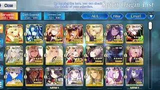 My FGO units