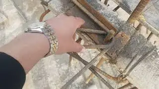 how to prepare 135 degree hook in column rings and beam shear reinforcement