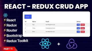 Build CRUD App with React JS And Redux Toolkit For Beginners | Update Data Functionality |  Part 11
