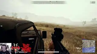 Streaming a couple games of PUBG