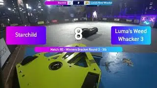 NHRL May 2021 - Starchild vs Luma's Weed Wacker 3 - 3lb Robot Combat