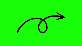 Arrow animation green screen video | Free to use