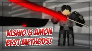 How to Kill Nishiki Nishio & Koutarou Amon - Best Method! | Ro-Ghoul | Roblox