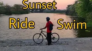 Sunset | Ride and Swim | Evening Ride