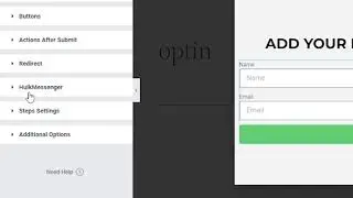 Elementor + HulkMessenger Integration