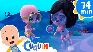 Aprende a nadar con Cuquín y la canción de nadar | Canciones infantiles para bebés con Cleo y Cuquín